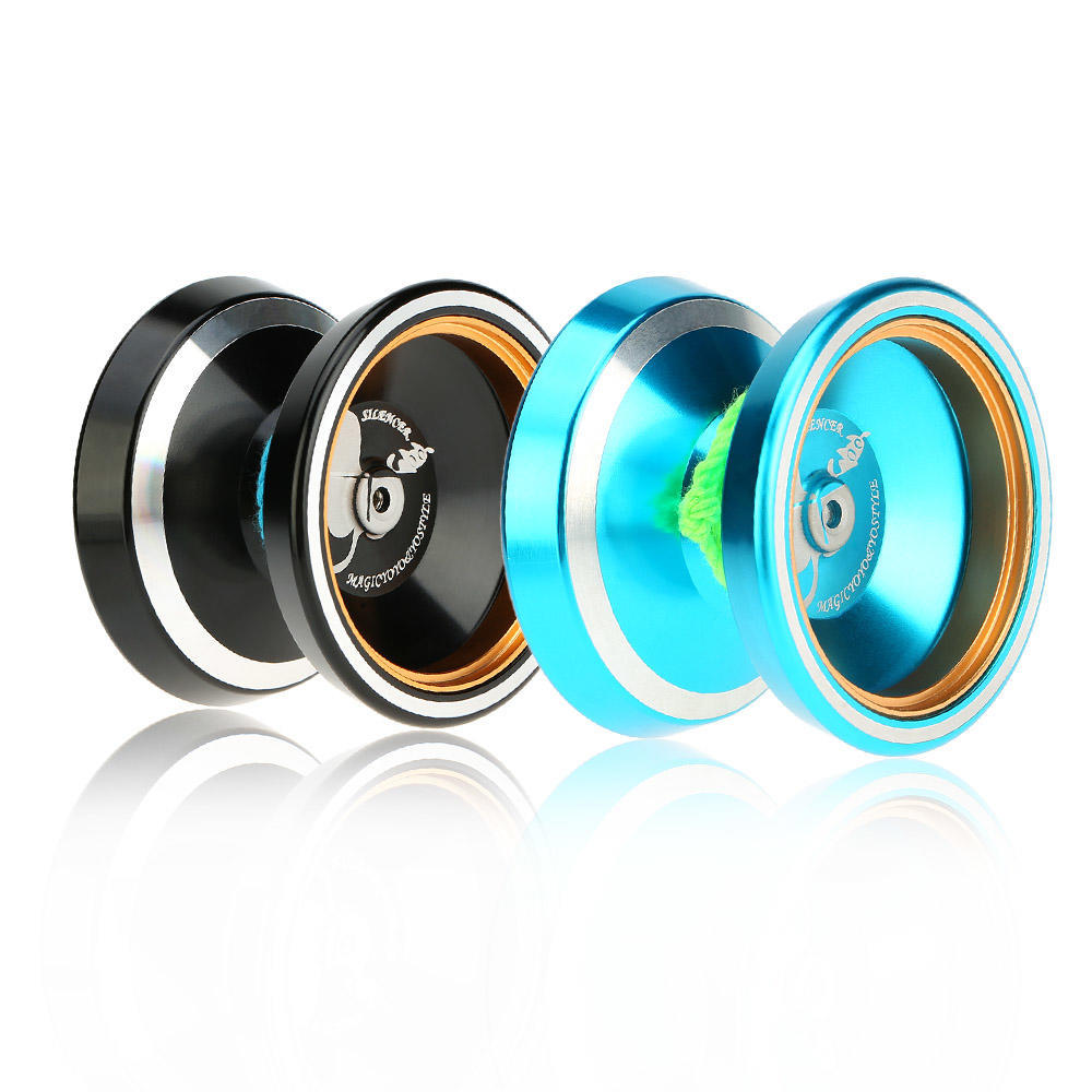 Professional Magic Yoyo M001 Aluminum Alloy Yo Yo CNC Lathe T Bearing with Spinning String for Boys Girls Children Kids