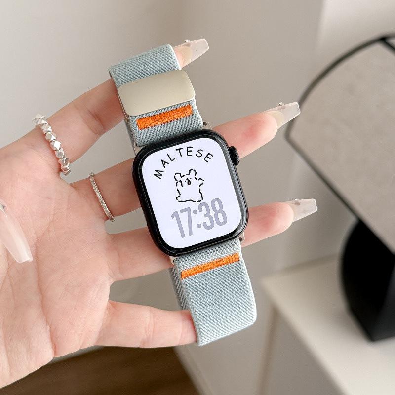 Cinturino E-Buckle Compatibile per Apple Watch Serie 6, 7, 8, 9, 10, 11 e ULTRA