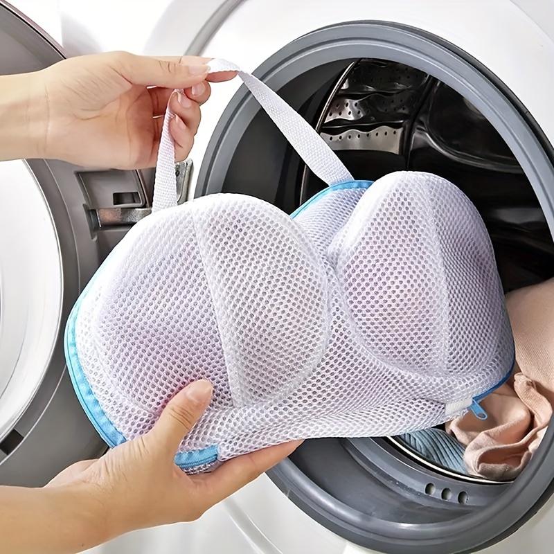 1pc Large Anti-Deformation Bra Washing Bags for Laundry | Suitable for All Cups, Underwear Bags for Washing Delicate Zippers