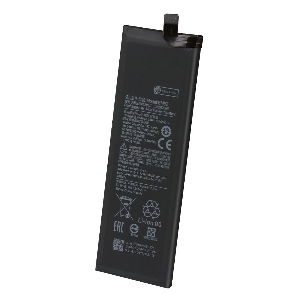 Ersatz-Telefonakku BM52 für Xiaomi CC9 PRO NOTE10 Note 10 Pro 5260 mAh