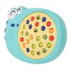 Children Chopstick Learning Toy Dinosaur Board Beads Game Color Sorting Toy for Early Education