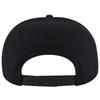 Otto Flat Visor Snapback Black with Green Brim Lining Cap,