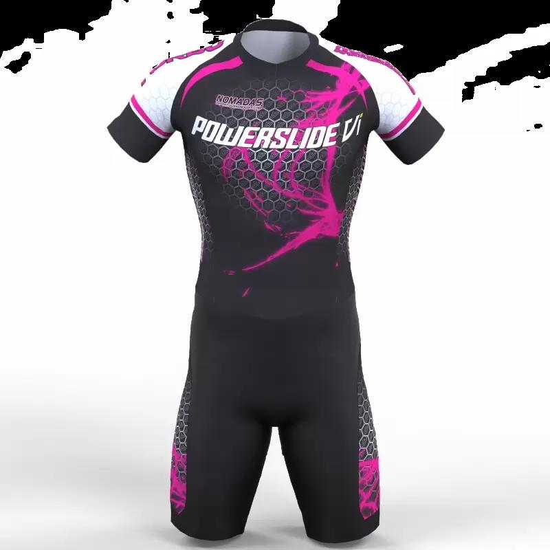 Breathable Cycling Suit Set 2026 Powerslide Skinsuit Team Speed Skating Triathlon Suit Men Inline Speed Skating Tights Racing Suit Ropa Ciclismo