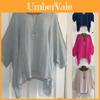 Damen Übergröße Weiches Und Bequemes Sommer-T-Shirt Kaftan Bluse Für Freizeitkleidung