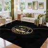 Aberdeen FC Design Crystal Velvet Rug Soft Decorative Mat for Bedroom Entrance