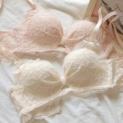 Lace Bras Women Push Up Bras Backless Underwear Deep V Bras For Women Lingerie