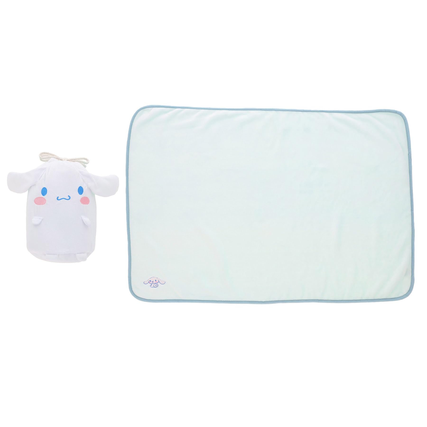 

Marushin Sanrio Cinnamoroll Fluffy Cinnamon Mascot Blanket with Drawstring 70cm H x 100cm Winter Product 3245012000 Bag, Approx. W, Cute, Fluffy,