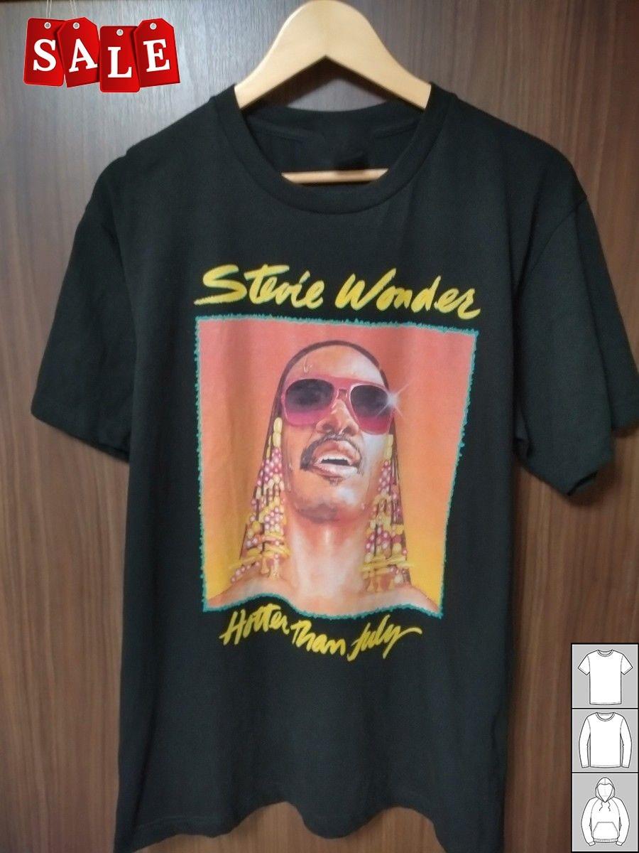 New STEVIE WONDER Hotter Than July Gift For Fan Unisex S-5XL Shirt AL365 XXXL