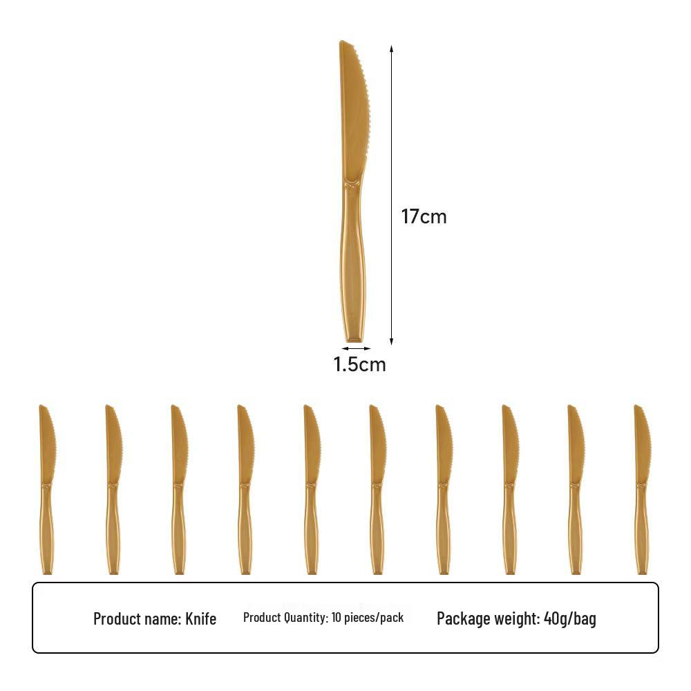 Set Veselă de Ziua de Naștere Albastru și Auriu cu Buline: Farfurii de cină de unică folosință, Farfurii de desert, Pahare și Șervețele