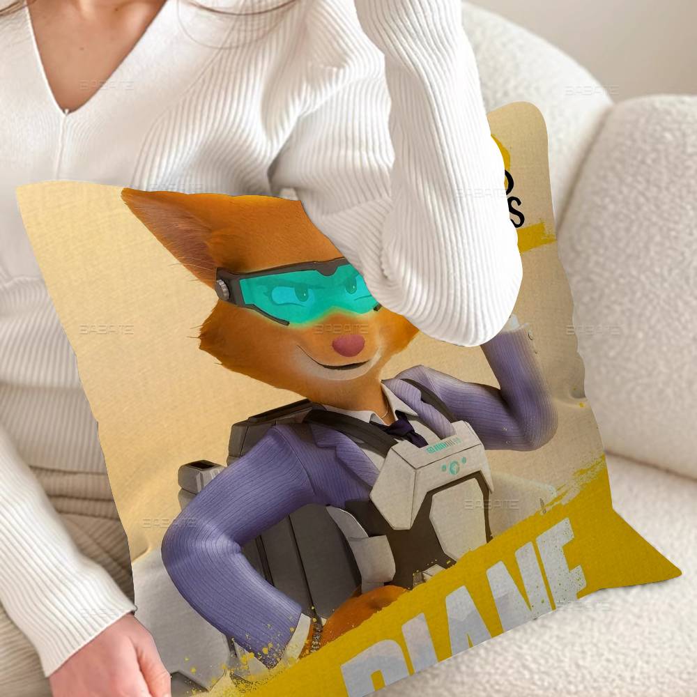T-The B-Bad G-Guys 2 45*45Cm Cushion Cover Pillow Cover Decor Pillowcase Home Pillowcase For Couch Pillow