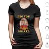 Big Top Meats T Shirt Cotton Men Women DIY Print Halloween Haunted House Halloween Hollow Big Top