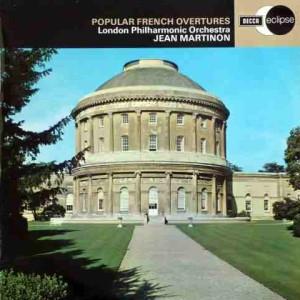 

LP Record JEAN MARTINON LONDON PHILHARMONIC Popular French Overtures ECS547 DECCA 1970 UK Classical Used