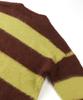 INDUST Wool Brush Stripe Knit_Brown