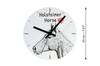 Holsteiner Horse – Wall clock with a horse, shelf clock with a print | Art-Dog