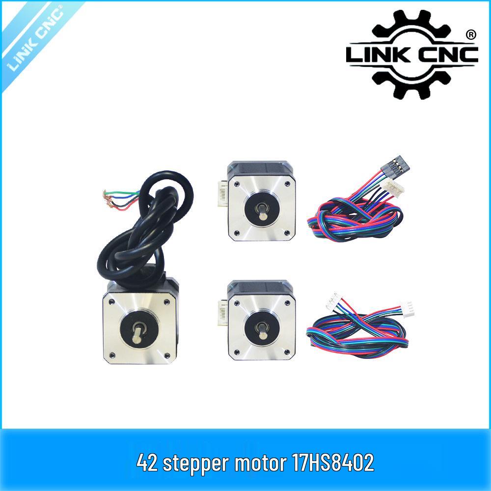 Schrittmotor 17HS8402: 2-Phasen, 4-Draht, 1,8° Präzision, 48mm für CNC, Gravur, Lasermaschinen