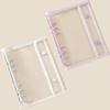 PVC Photo Storage Book A5 Card Organizer Holder Practical Loose Leaf Binder  for Idol Cards
