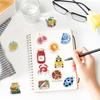 100pcs Mediterranean Tomato Decals for Phone Scrapbook Luggage Guitar Refrigerator DIY Graffiti Aesthetic Stickers