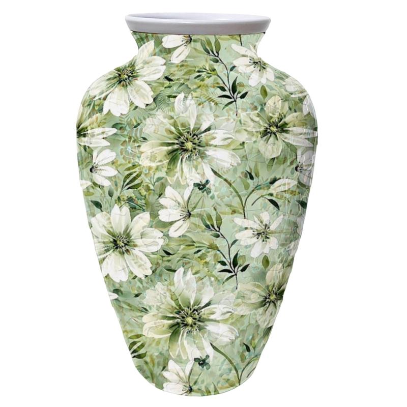 3D Puzzle Vases Unique Flower Vases Made by 120 Curved Plastic Puzzle Pieces Decorative Vases for Flower Arrangements