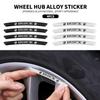 4pcs Metal Car Wheel Hub Decoration Stickers For Century Excelle XT Envision Excelle GT Regal Park Avenue Envista GL8 GL6