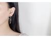 Personalized Trendy Fashionable Square & Round Big Hoop Earrings for Women