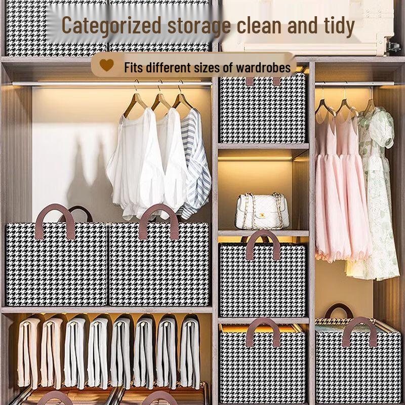 Miling Foldable Fabric Storage Box with Steel Frame