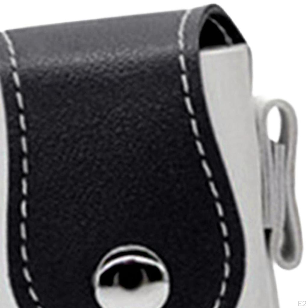 Golf Ball Pouch Bag Carry Protective Carrying PU Charming Tee Holder