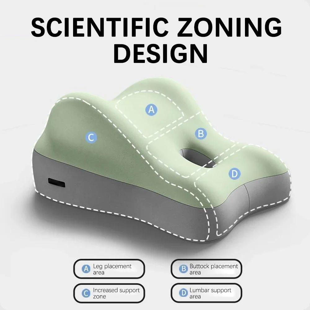 Neues Po-Kissen Paare Schwangerschaftskissen Kissen Bett Taillenkissen Kissen Erwachsener Zuhause Sitzen Liegen Zuhause Ergonomisches Kissen