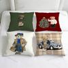 Cool Fashion BBear Fashion Square Pillow Case Durable Throw Pillow Cover for Sofa Couch Chair