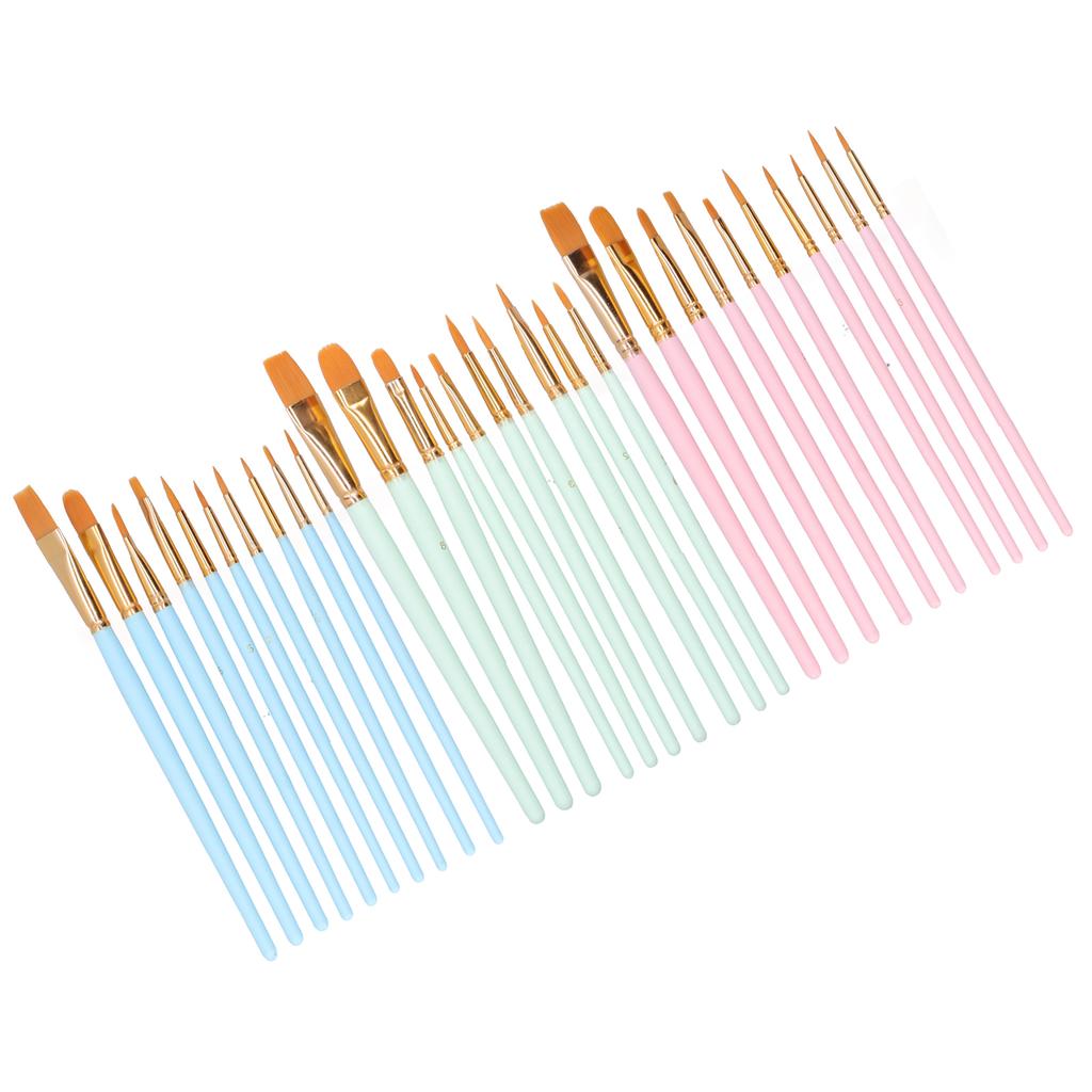 Paint Brushes  Paintbrushes Artist Paintbrushes Practical for Acrylic for Watercolor for Gouache for Oil Painting