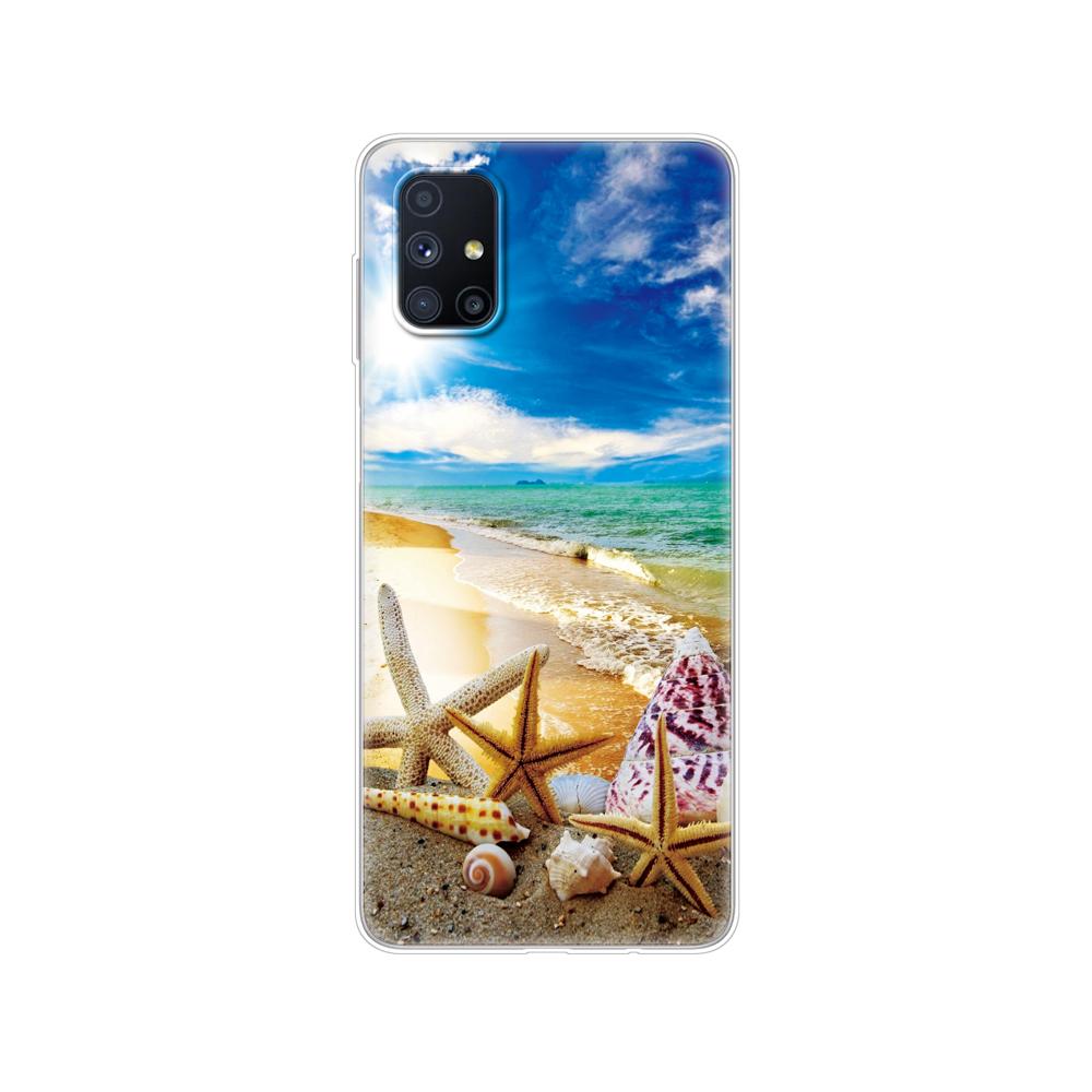 For Samsung M51 Case 6.7" Tpu Soft Silicon Back Phone Cover For Samsung Galaxy M51 GalaxyM51 M 51 M515f Case Funda Coque