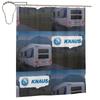 Knaus Caravan Douchegordijn Badkamer Polyester Waterdicht Badgordijnen Met Haken