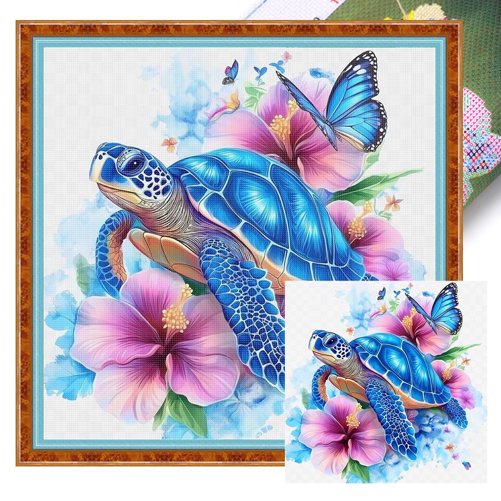 Scenery Printed Cross Stitch Kit DIY 11CT Embroidery Craft Set Home Decor