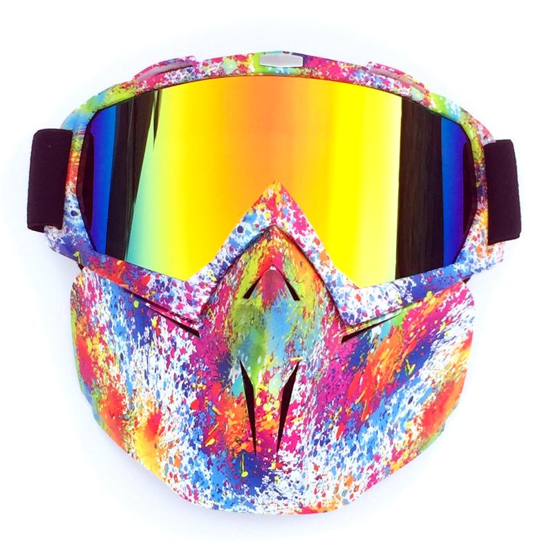 Retro Off-road Motorcycle & Ski Goggles - Cross-border Riding Glasses