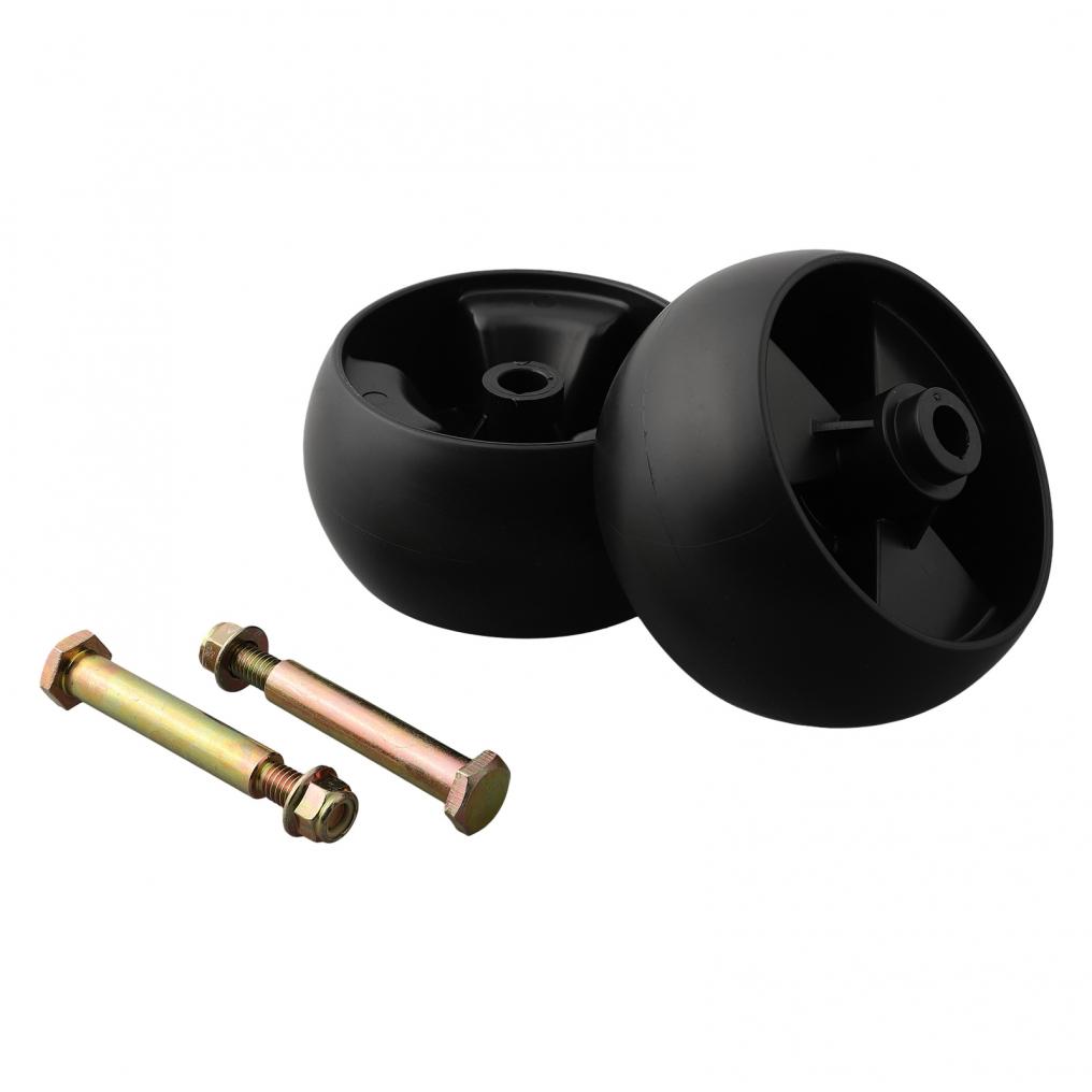 2 Pcs Wheels On Deck Easy Installation For Hustler For Murray