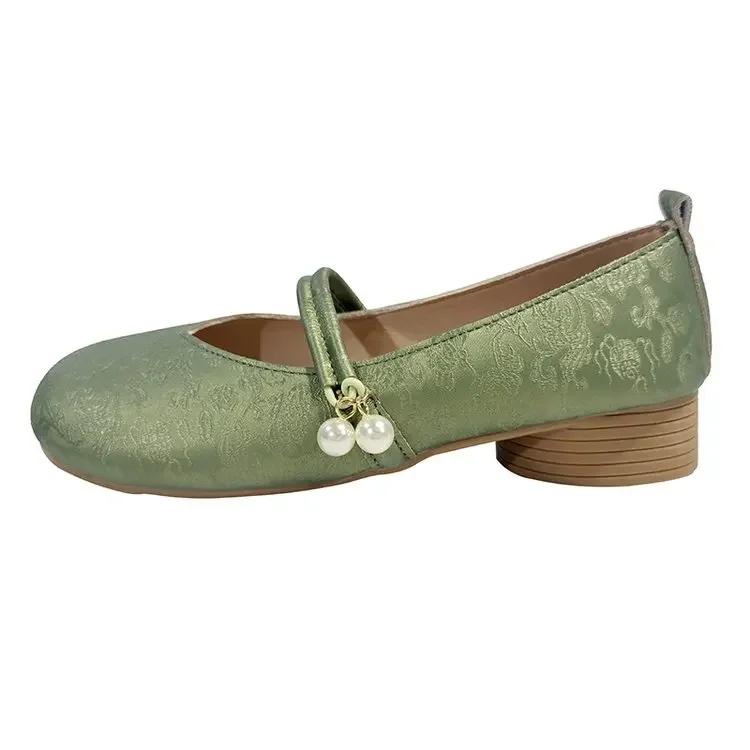 Women's Shoes New Versatile Shallow Mouth Solid Color Flat Sandals Summer Fashion Round Toe Women's Casual Shoes