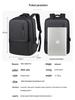 Large Capacity Multifunctional Travel Backpack with USB Charging and Luggage Handle Attachment