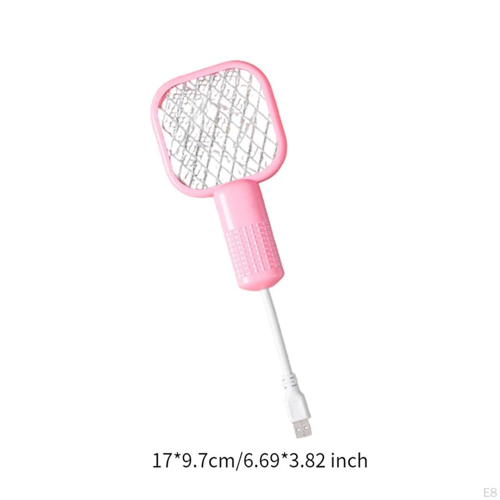 Handheld Folding Swatter Fly Electric Mosquito Killer For Patio Home Outdoor