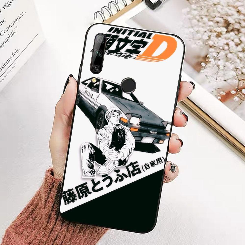 Anime Initial D AE86 Tail Light Phone Case For Redmi 8 9 10 pocoX3 Pro for Samsung Note 10 20 for Huawei Mate 20 30 40 50 Lite