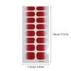 Semi Cured Wraps Fast Gel Nail Sticker Solid Nail Gel Wraps Adhesive Full Cover Gel Nail Decal Uv Lamp Cured Manicure Decoration
