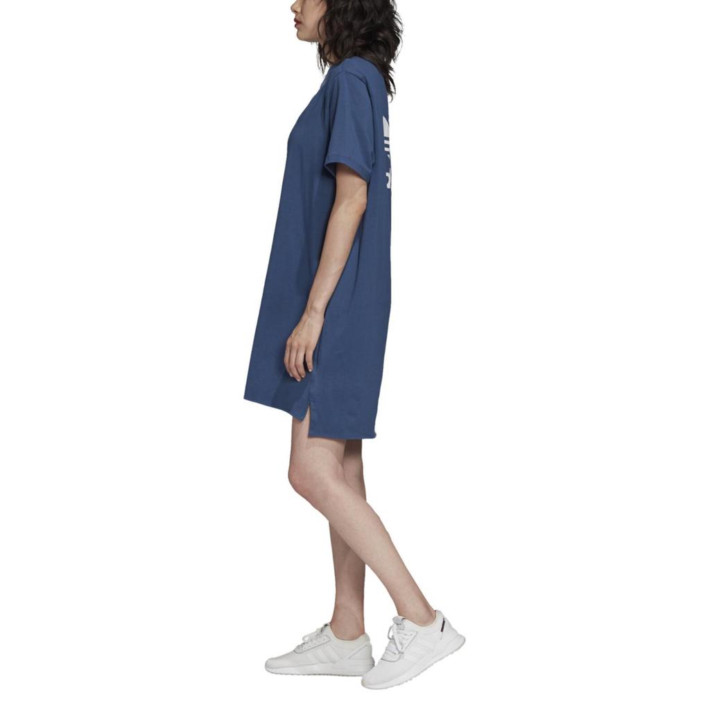 Adidas Originals Short Sleeved Dress Women's Dark Blue FM3278