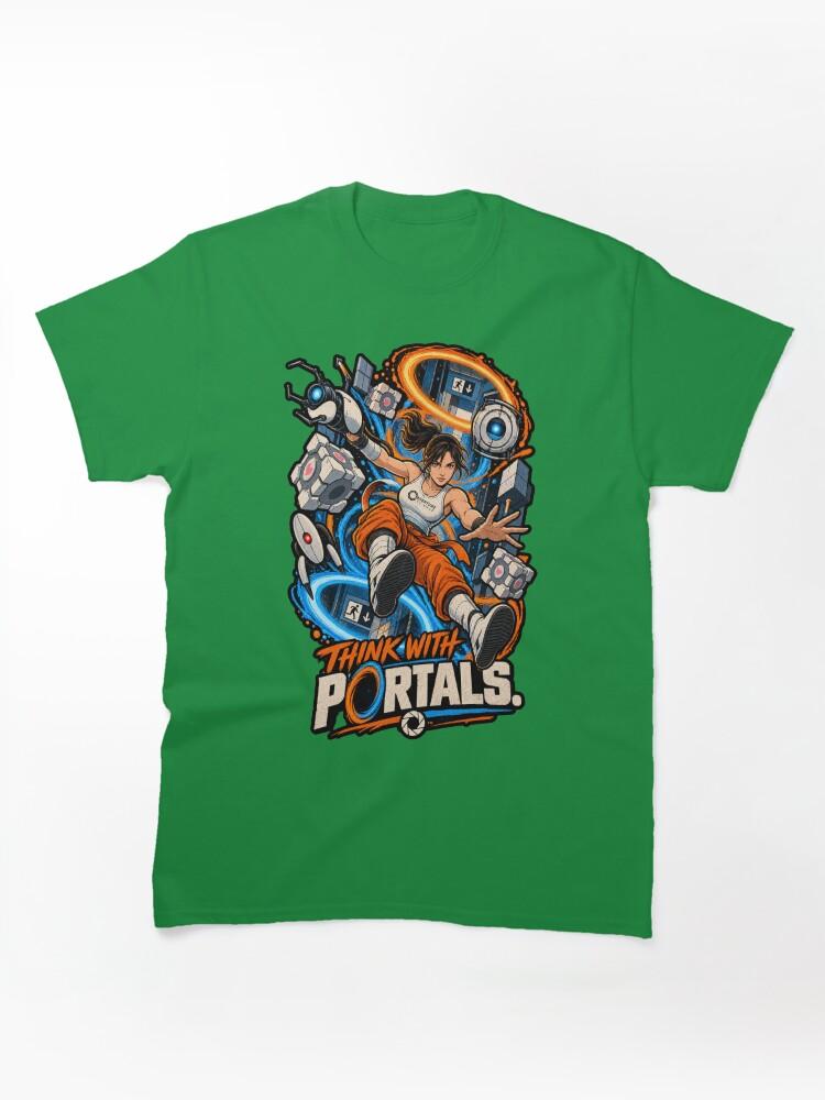 Portal Portal Think With Portals Classic T-Shirt