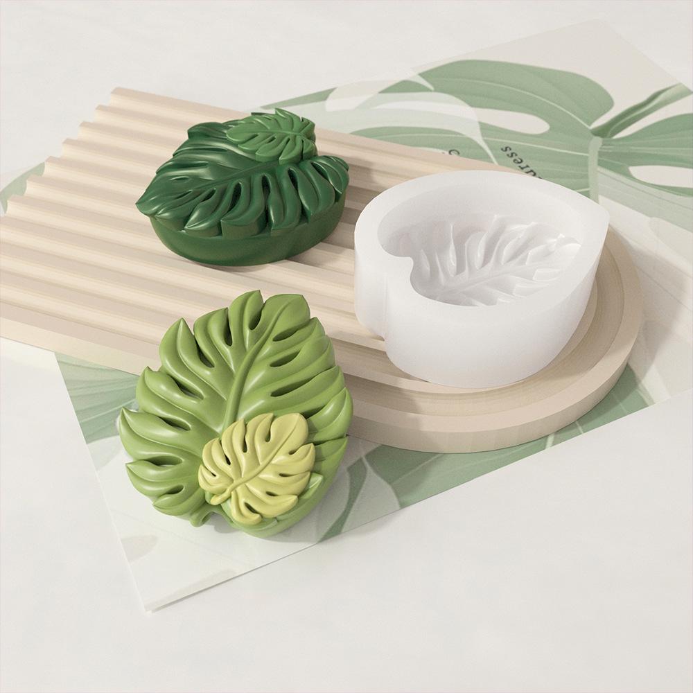 Monstera Leaf Silicone Mold for Soap, Resin, or Cake Decorating