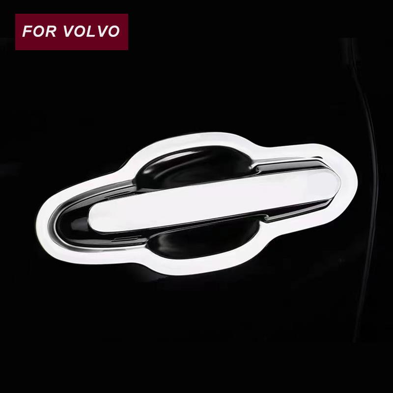 Car styling for volvo s90 xc90 xc60 door bowl stainless steel door bowl decorative car accessories Car sticker