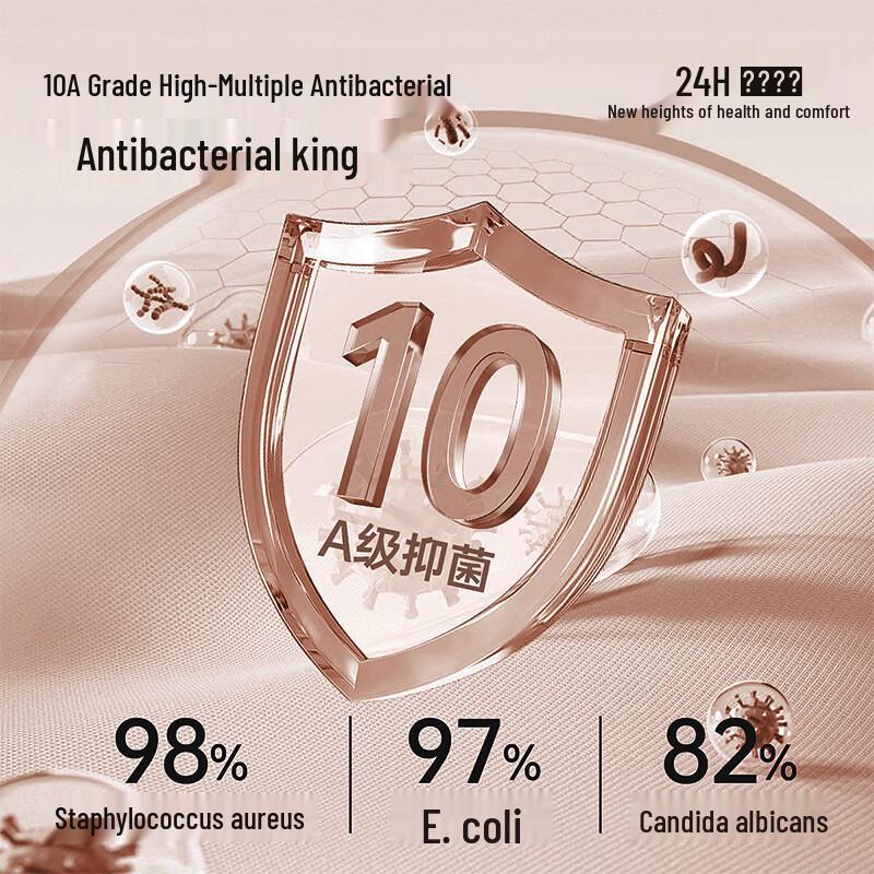 Nanjiren Men's Ice Silk Antibacterial Briefs