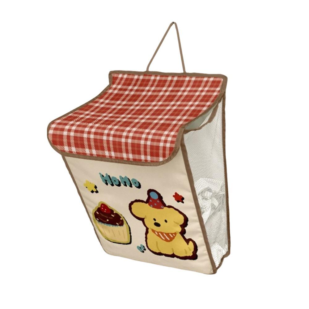 

Non-woven Fabric Dirty Clothes Basket Large Capacity Folding Dirty Clothes Storage Bag with Handles Wall Mounted