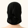 Elegant Lace Trim Hijab Cap Easy To Wear Stretchy Turban Hat For Islamic Women Formal Casual Religious Event Gathering