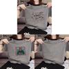 Cartoon Anime Graphic T Shirt For Women Summer Casual Loose Fit Cotton Top