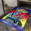 Rat Fury: Furious carpet Doormat Living room and bedroom mats Art Doormat Christmas gifts