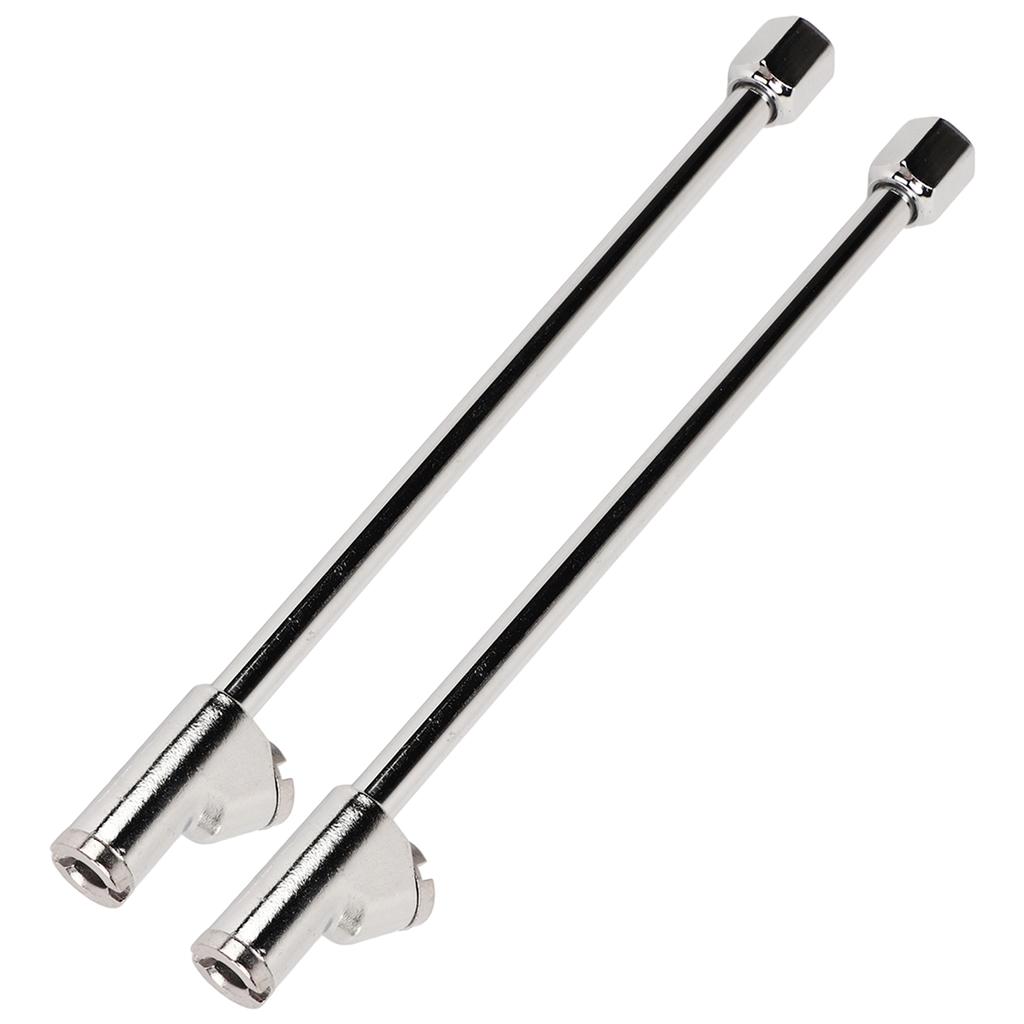 Car Tire Inflatable Rod 1 4 Inch NPT Thread Double Head Truck Tire Chuck Compatible with Air Pump Inflator for Vehicle