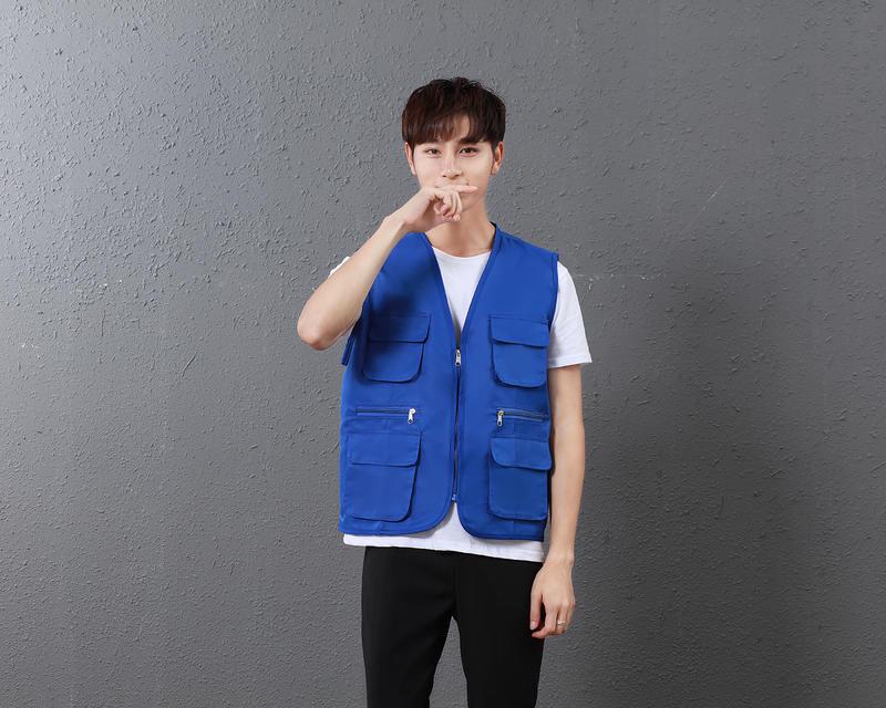 Individuelle Logo Mehrfach-Taschen Freiwilligenweste für Gemeinschafts- und Foto-Veranstaltungen